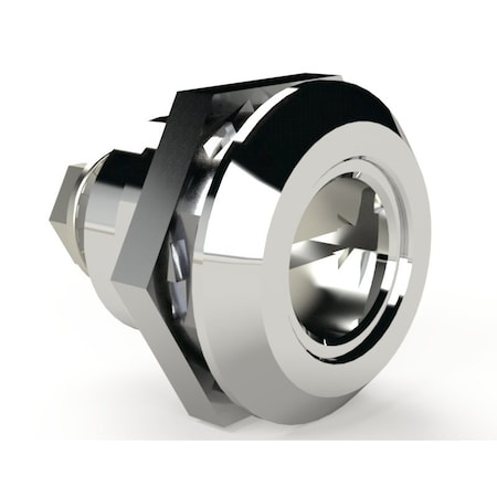 Saginaw Control & Engineering Coinproof Door Latch Chrome SCE-DLCA